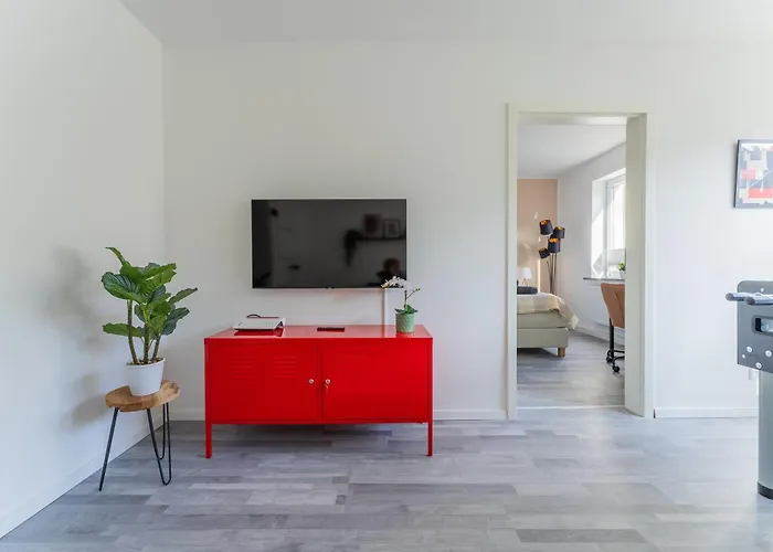 Zentrales 75qm Tischfussball & Komfort Appartamento *