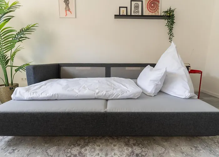 Apartmán Zentrales 75qm Tischfussball & Komfort *