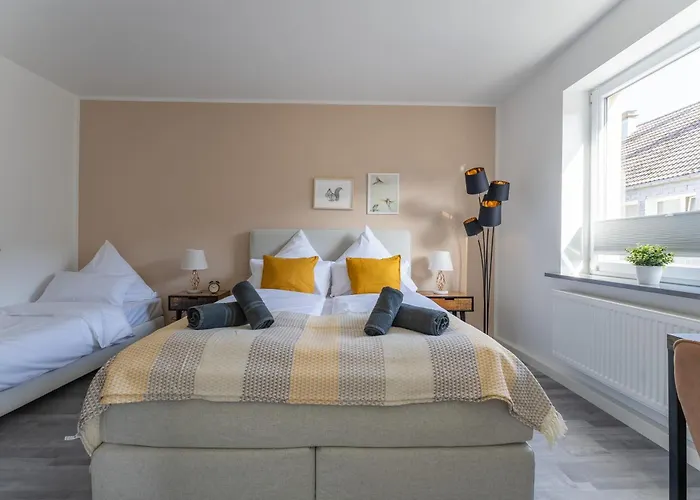 Apartmán Zentrales 75qm Tischfussball & Komfort