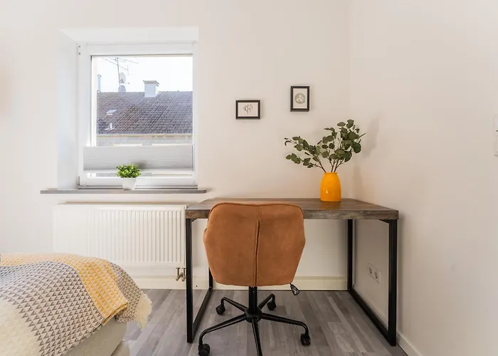 Apartmán Zentrales 75qm Tischfussball & Komfort *